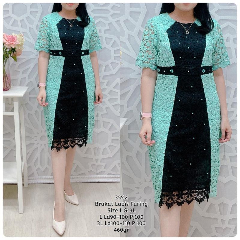 Dress Brukat prada