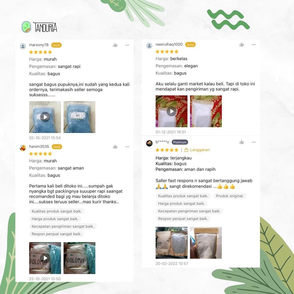 GRATIS ONGKIR Tanduria - T-Decomposer 500 ml Pupuk Tanaman Mampu Menyuburkan Tanah Dan Mengubah Samp