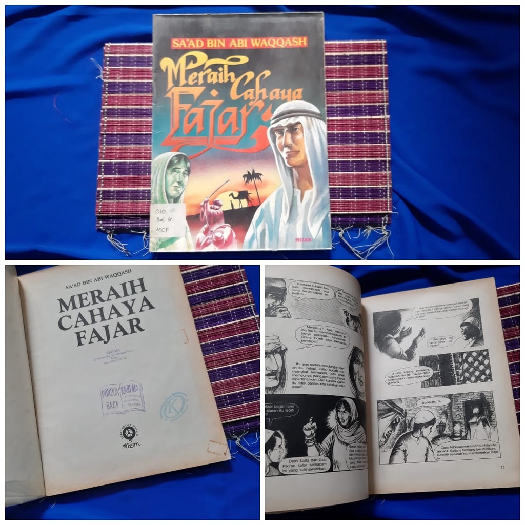 Meraih Cahaya Fajar Saad bin Abi Waqqash buku anak cerita