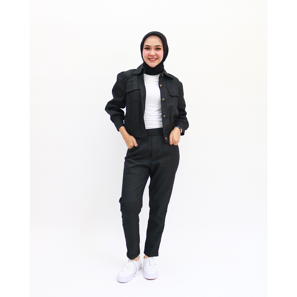 DILOVA Jacket-Pakaian Wanita Terbaru by Hijab Mamah icis