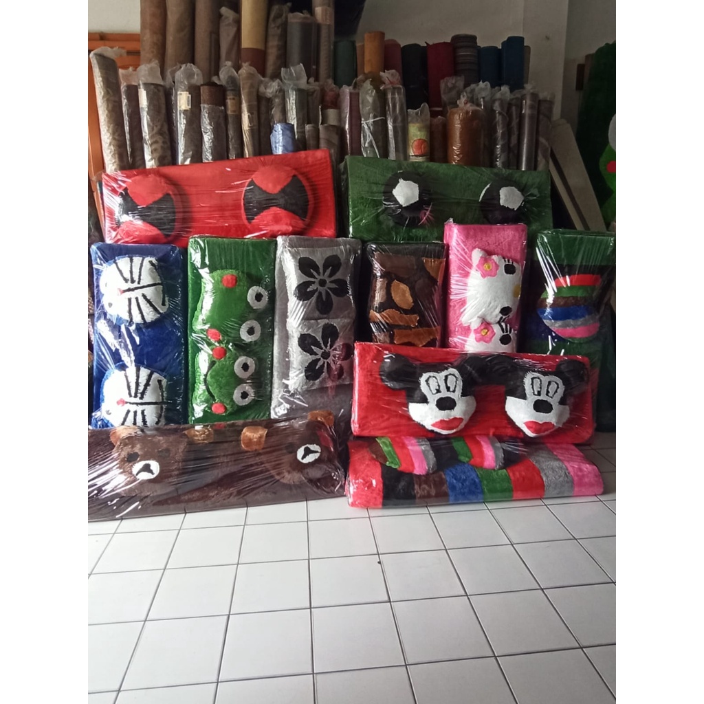 Kasur Lipat Bulu Karakter Modern Uk 140x200
