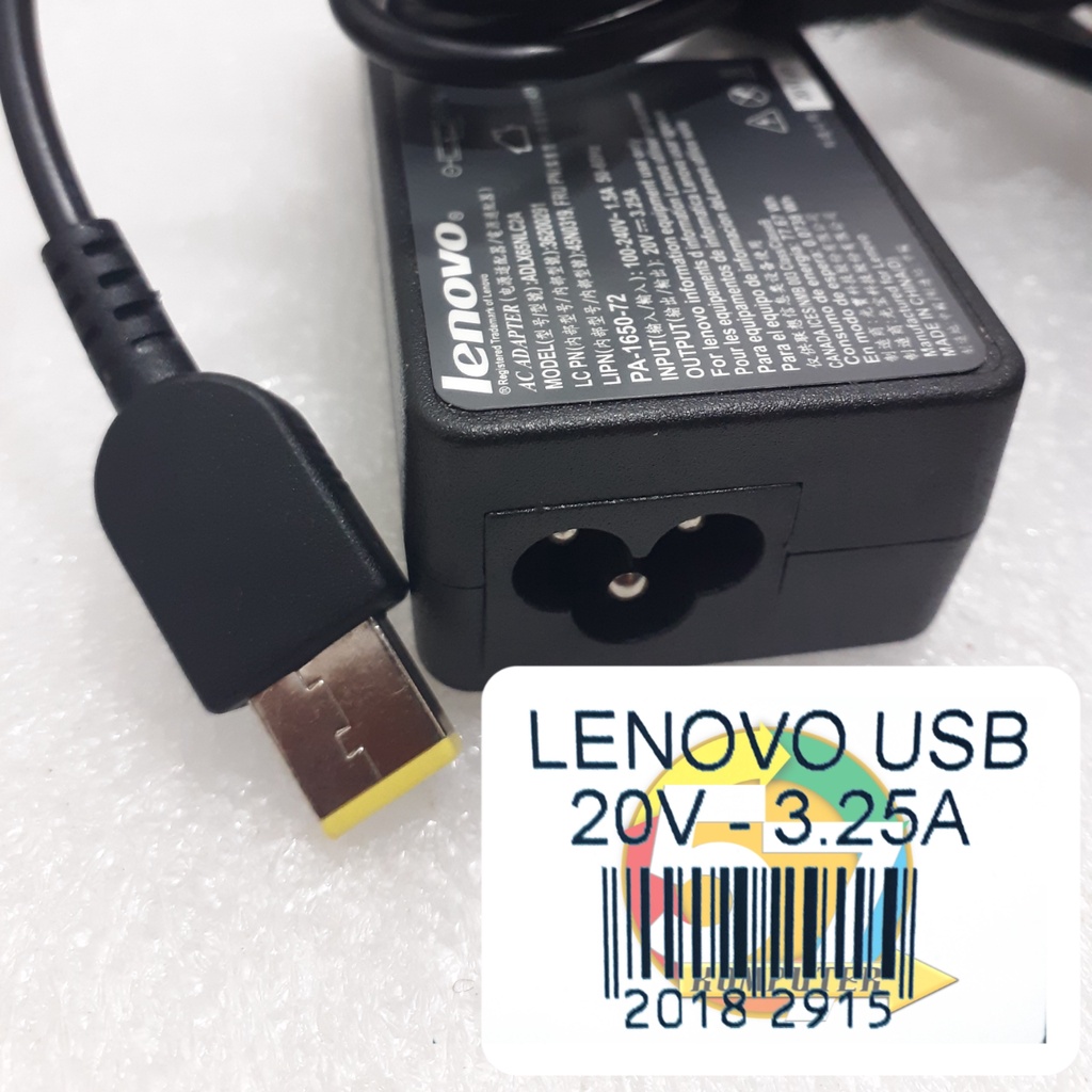 Charger Adaptor Laptop Notebook Lenovo Series ThinkPad S230 S230U S431 S440