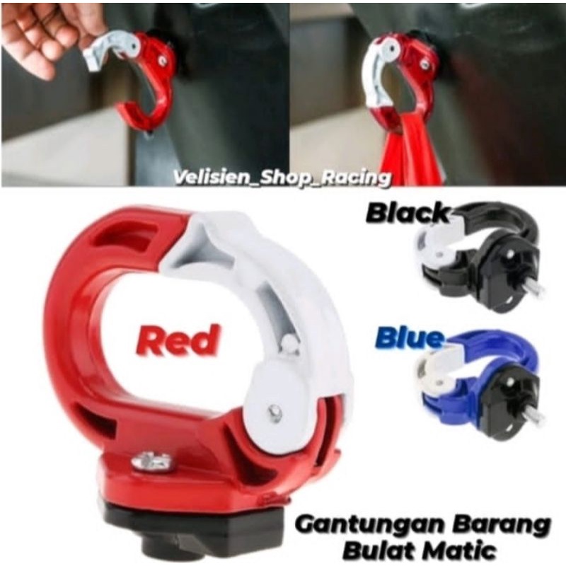 Gantungan Barang Q Gantungan Barang Motor Bulat Model Universal Kualitas Terbaik