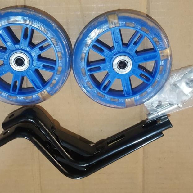 Roda bantu samping sepeda anak 12 16 bearing