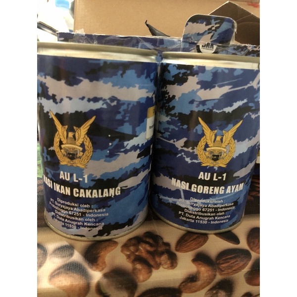 exp 04/11/2022 RANSUM TNI Makanan Polri Nasi goreng ayam Nasi ikan cakalang