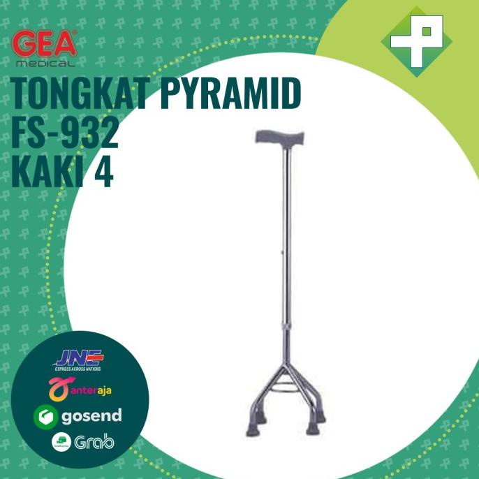 Tongkat Kaki 4 GEA FS 932 / Tongkat Penunjang Jalan GEA FS 932
