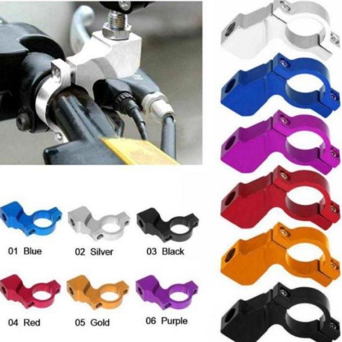 Dudukan Spion CNC Warna Braket Spion Motor Universal Xride Beat Street