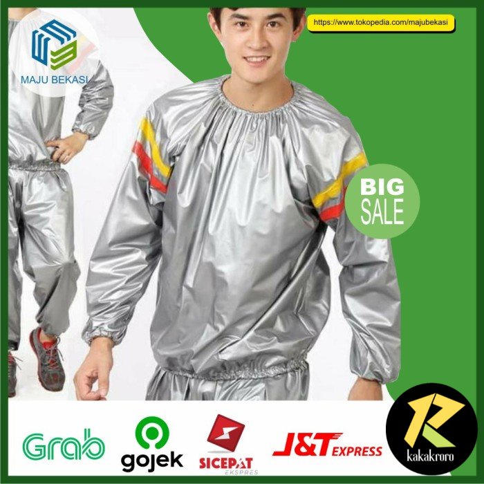 Baju Sauna Suit Jaket Sauna Suite Jaket Olahraga