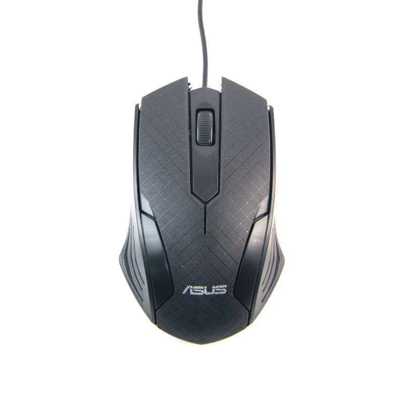 Mouse Optical USB Branded (Asus - Acer ) dengan Desain Ringan dan Elegan - Hitam