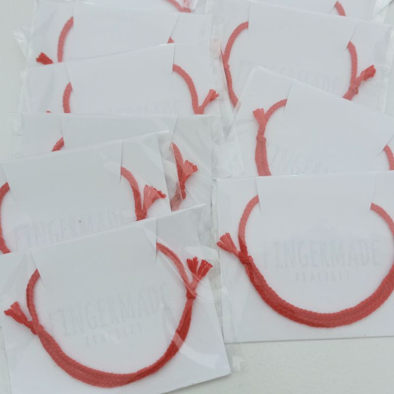 Fingermade Gelang BTS V Benang Merah Basic