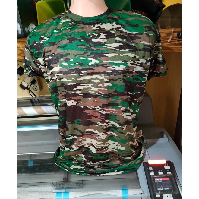 Kaos Dalam PDL TNI AD BARU Kasad Loreng Baru Dryfit