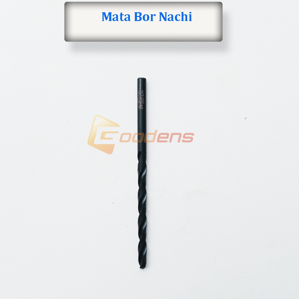Nachi HSS Mata Bor Besi 3.5mm, 4.2mm