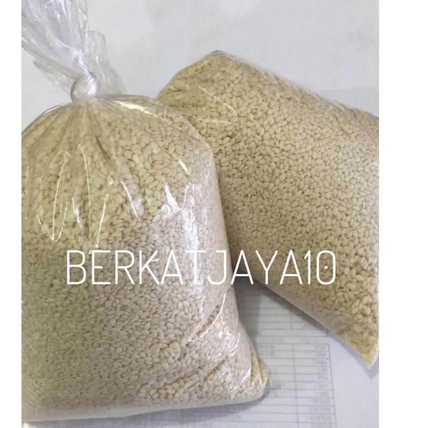 

Come--MURAH WIJEN Putih kiloan/ curah sesame seeds 250 Gram