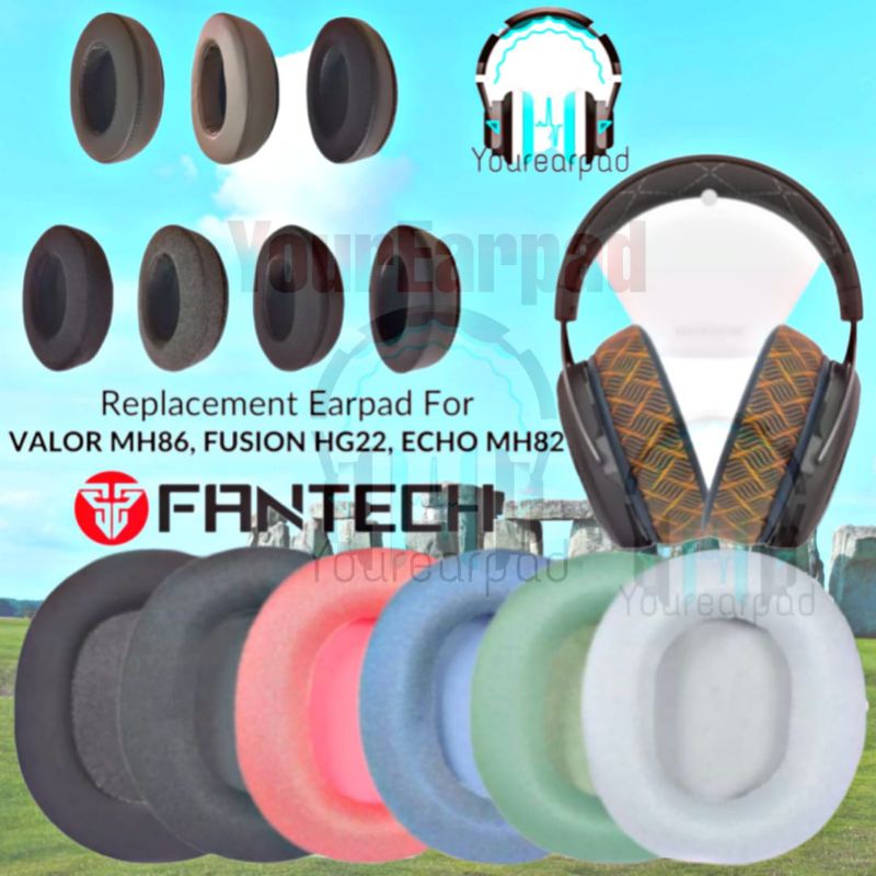 Earcup Busa Earpad Fantech Fusion Valor Echo MH82 MH86 HG22 Headphone