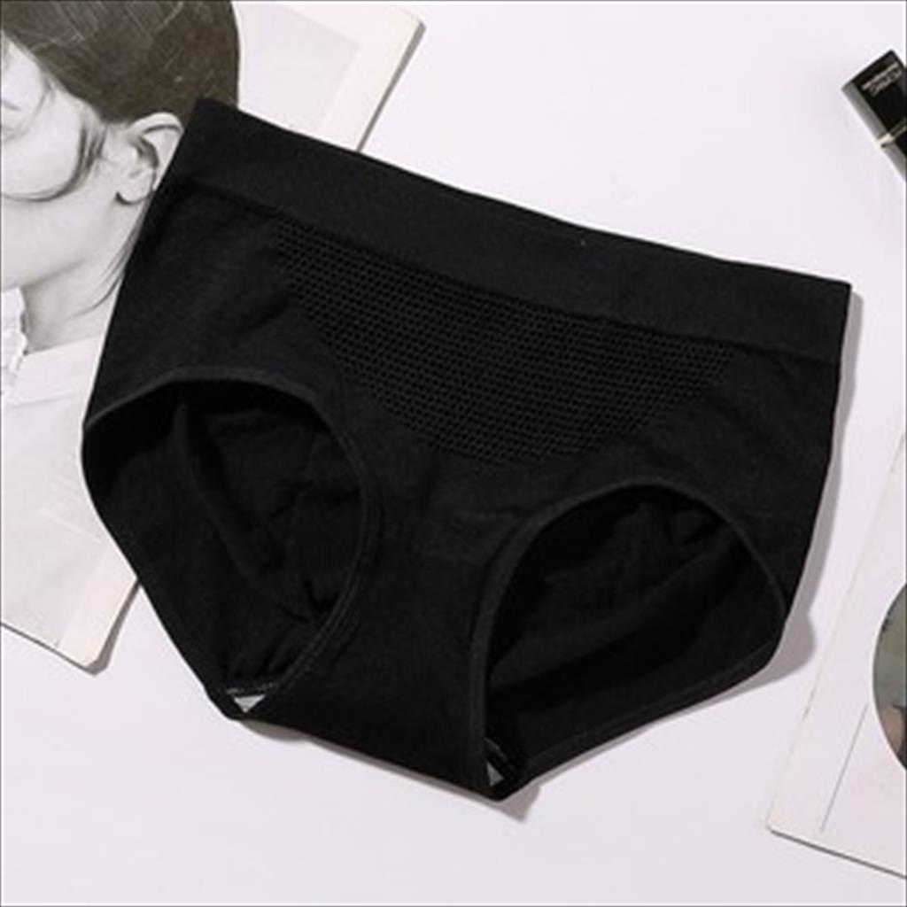 YA 882 - Celana Dalam Wanita Briefs Elastis Seamless Mid Waist Underware Import Bahan Katun CD Dalaman Wanita Polos Sempak