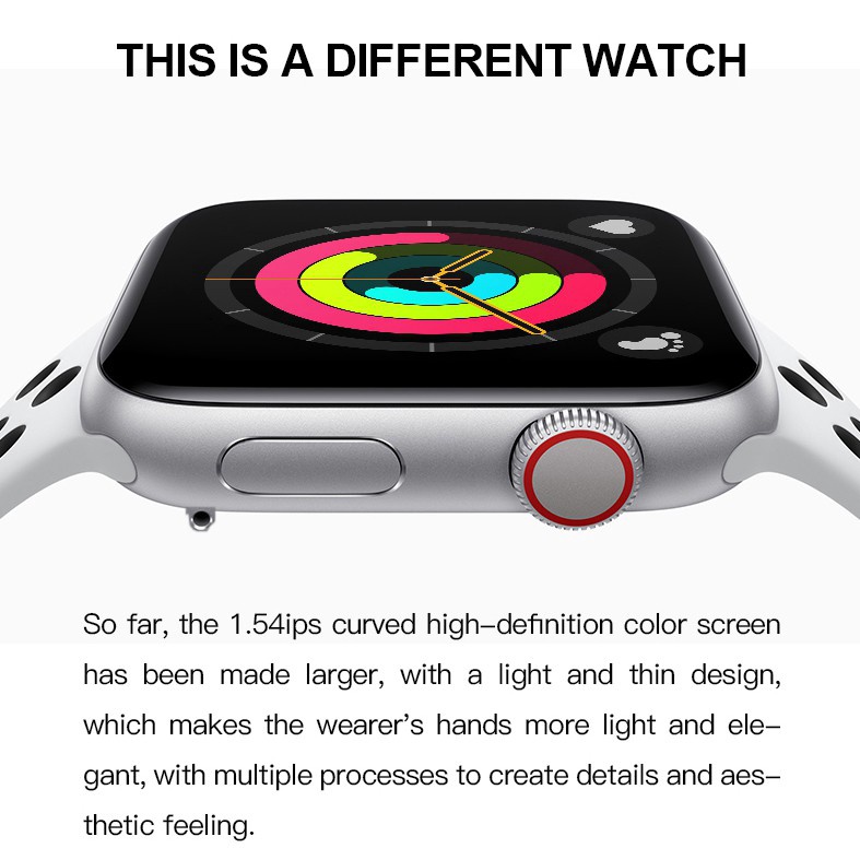 (COD)HD LED Screen Music Playback Multi-sport Mode Health Monitoring Information Synchronization Bluetooth Call Multifunctional Smartwatch