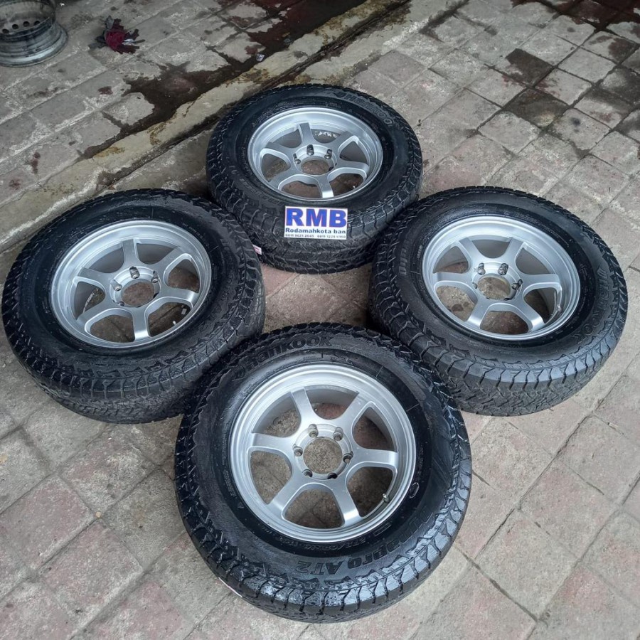 Velg Mobil Racing Ring 18 Baut 6 TE37 R18X8 6X139,7 ET20 BAN 275 65 R18