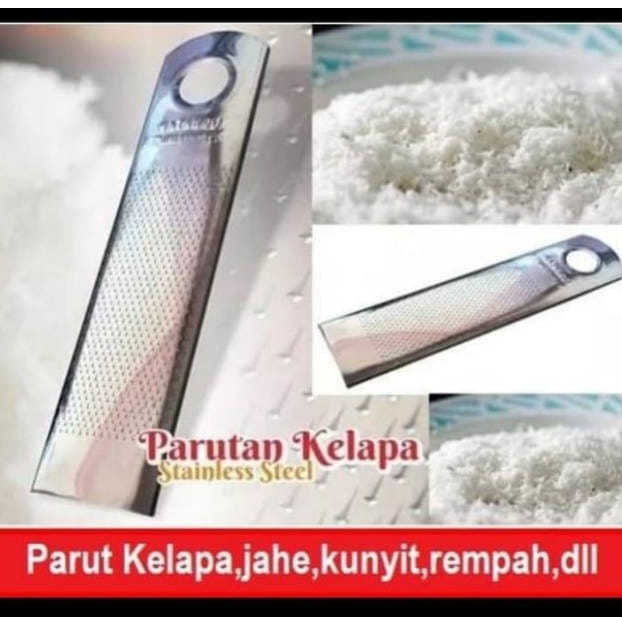PARUTAN KELAPA / JAHE / KUNYIT / BUMBU MANUAL STAINLES GROSIR MURAH