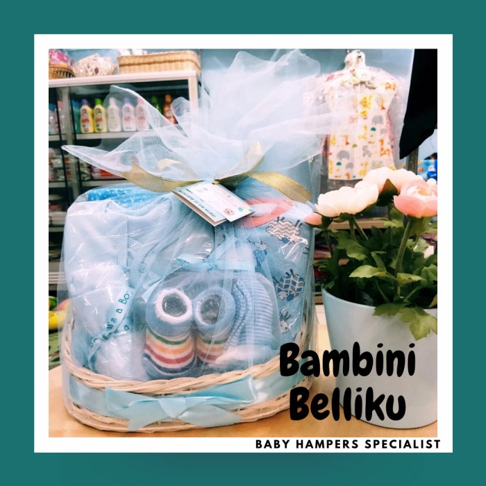 

[COD] Baby Hampers Baby Gift Kado Kelahiran Bayi (M01) - Boy, Standard