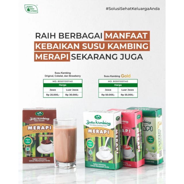

Susu Kambing Merapi HIU