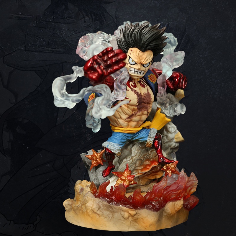 One Piece Figure GK Ver. Luffy Gear 4 Serpent Man VS Katakuri PVC Action Figures Luffy Shanks Sakazuki Borsalino Toy