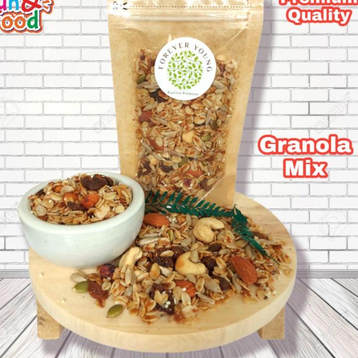

Segera Dapatkan Superfood Organik Granola Mixed Premium Quality Roasted^^