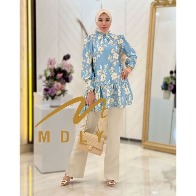 Kemeja Atasan Wanita OOTD Original  Kylie Tunik By Mdly 3080