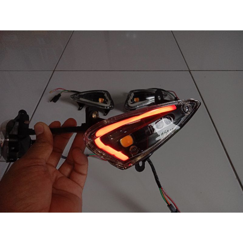 125 OLD V1 Reflektor Sein Custom Supra X 125