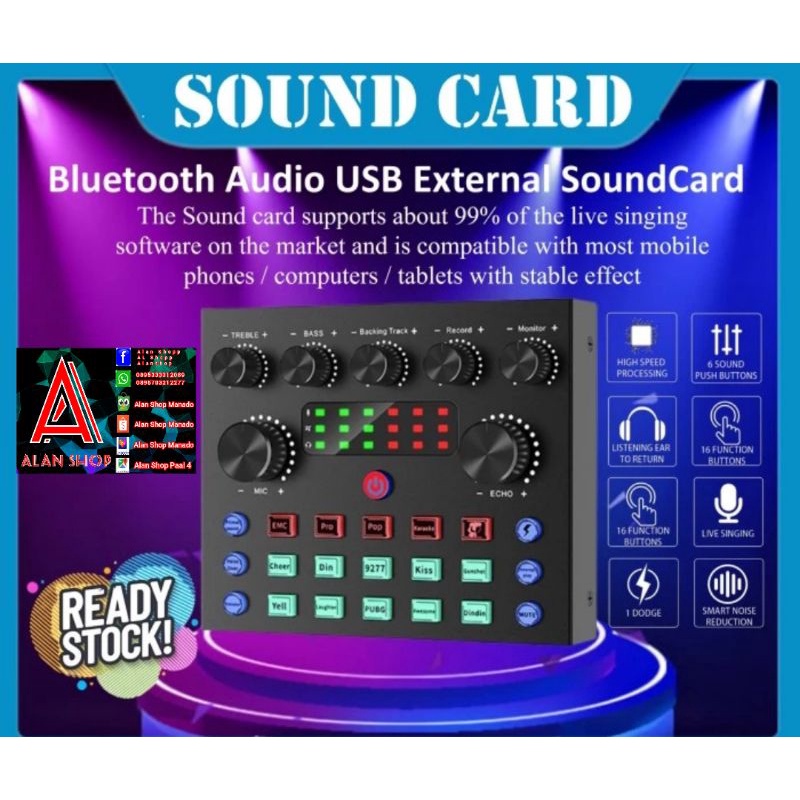 SOUNDCARD V8S MIXER