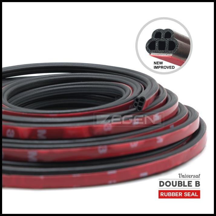 Karet Seal Pintu Mobil / Seal Strip Peredam Kedap Air Suara (Double B)