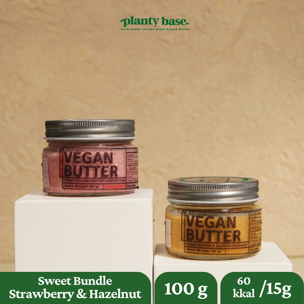 

Planty Base Sweet Bundle Vegan Butter and Jam Spread