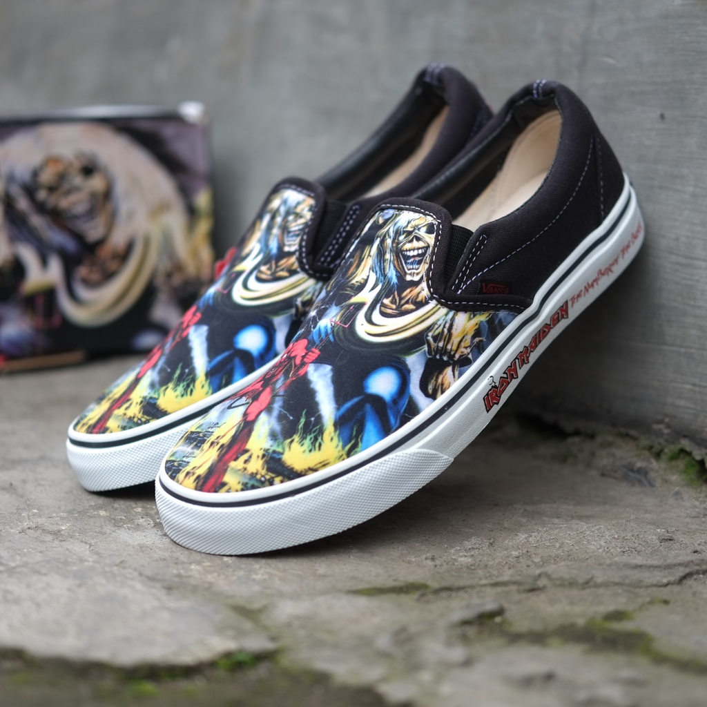 VANS SLIPON IRON MAIDEN