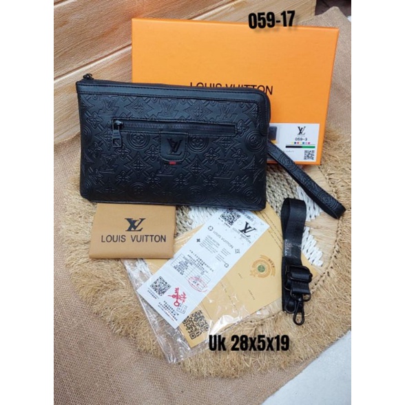 Tas Slempang Atau Cluth Pria Wanita Kode 059 Handbag Import Free Box