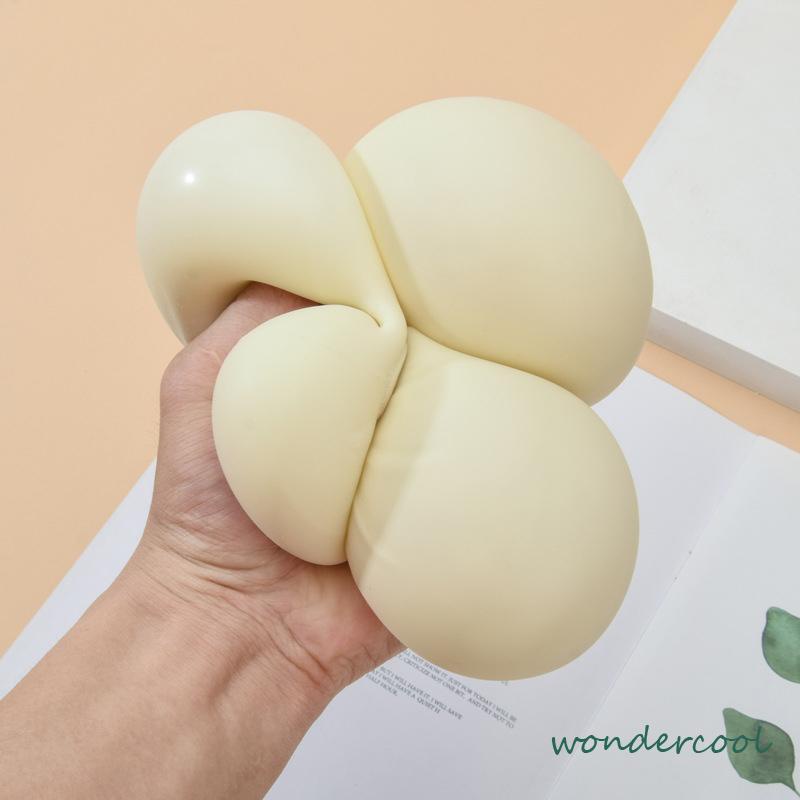 Mainan squishy stress ball pao Mainan bakpao palsu Dimsum bakpao mooncake hakau siomay mantau-Won