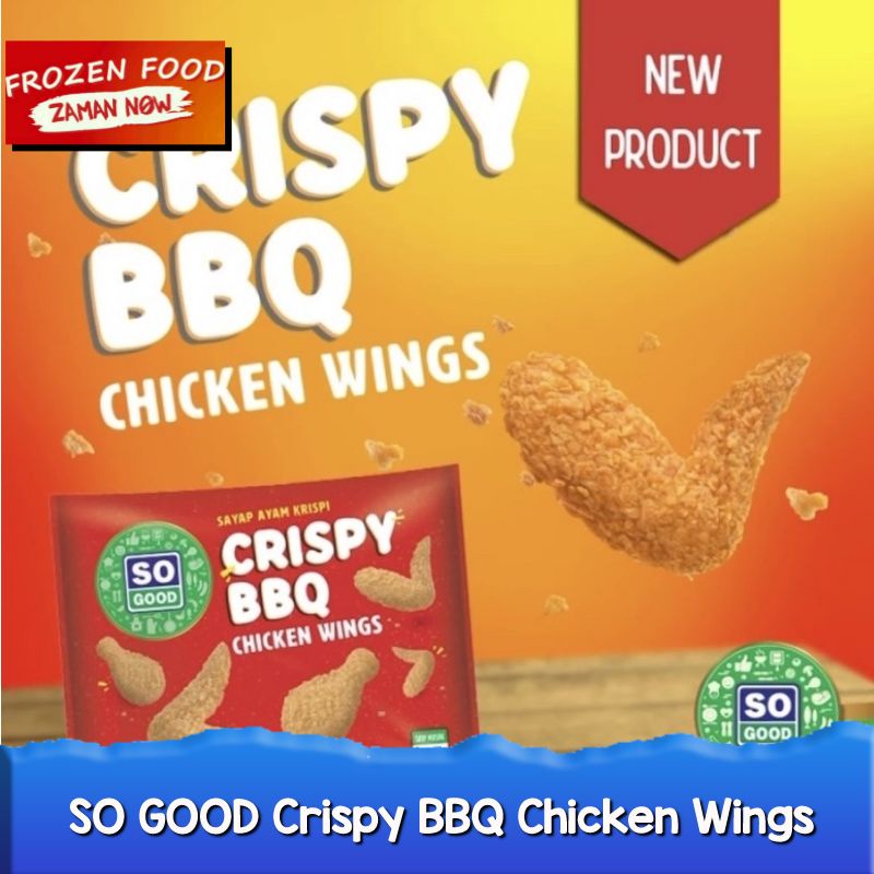

So Good Crispy Chicken Wings 400gr