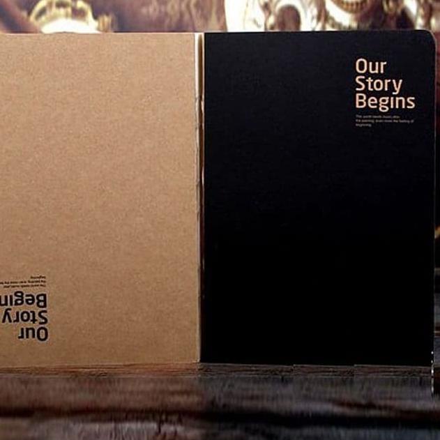 

Harga Spesial.. Our Story Begins Sketchbook A6 /A5