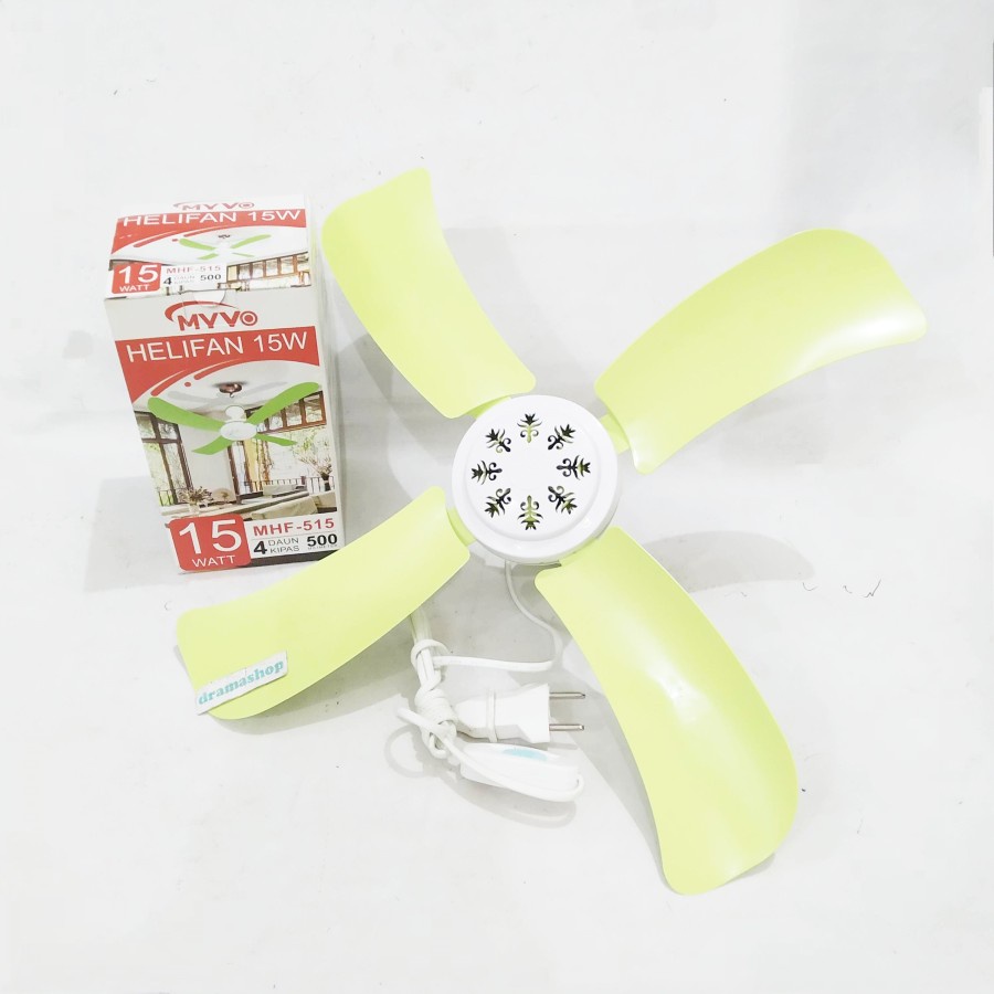 Ceiling Fan Kipas Gantung Plapon Mini Kecil Murah Bagus 15watt 15 watt