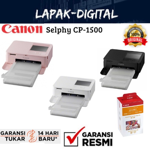 Canon SELPHY CP1500 Printer Foto Portable ORIGINAL