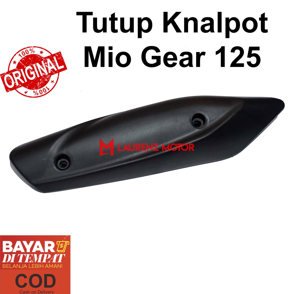 Cover Knalpot Mio Gear 125 / Tameng Knalpot / Tutup Knalpot Yamaha