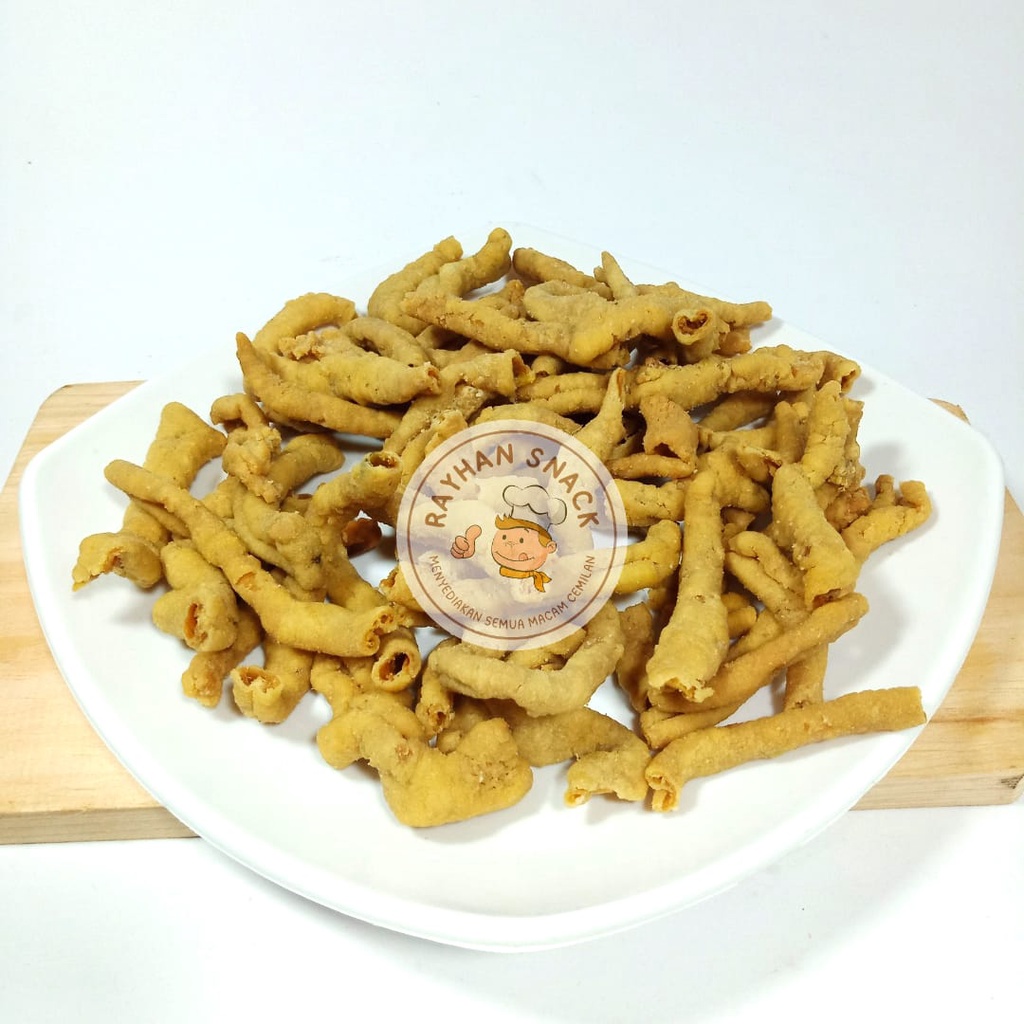 

Keripik Usus Ayam Super 1kg Usus Crispy Enak Gurih Renyah Kiloan