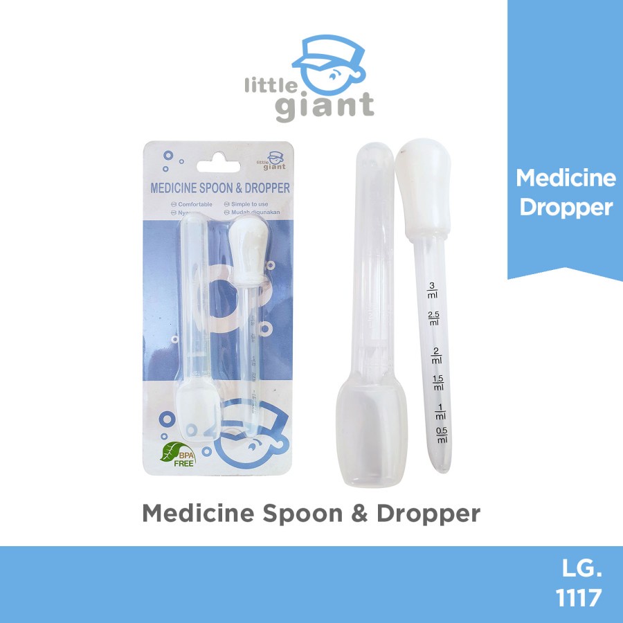 LITTLE GIANT - Medicine Spoon &amp; Dropper
