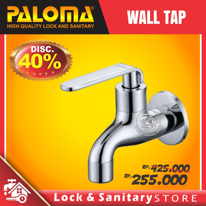 Kran Tembok PALOMA FCP 6271 Kran Kamar Mandi Kran Dinding Kran Air