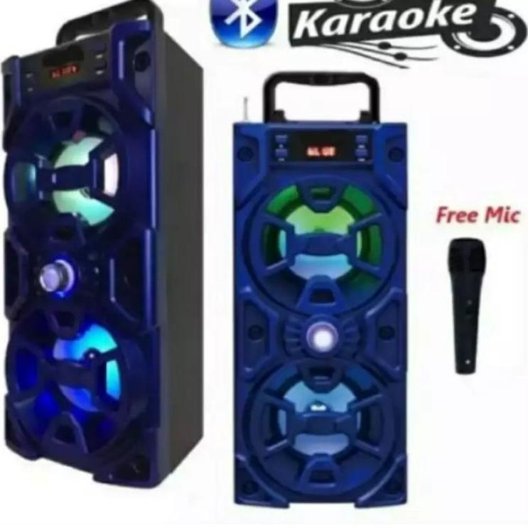 Terbaik Speaker Bluetooth MH-36BT/XTM 2021 Speaker Sobwoofer Aktif Bonus Mic karaoke player FM Radio