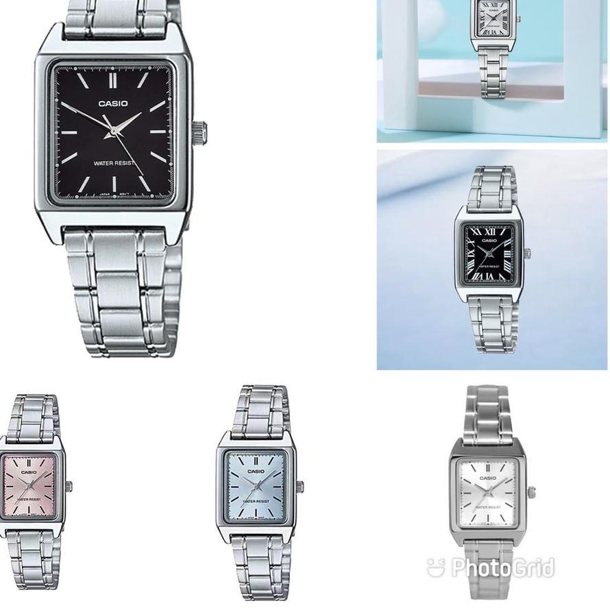 ✦ JAM TANGAN CEWEK / WANITA CASIO KOTAK LTP-V007G LTP V007G ✦