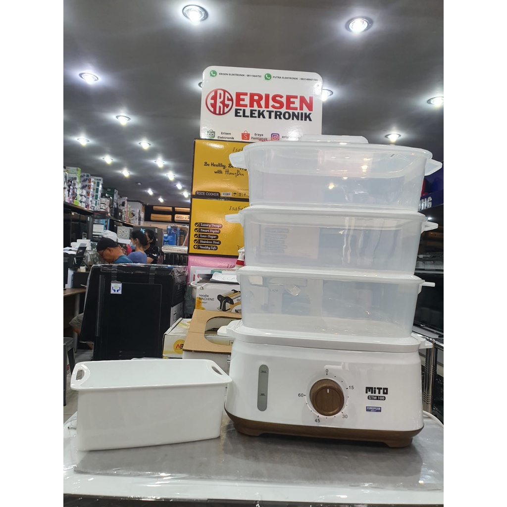 STEAMER MITO STM100 GARANSI RESMI