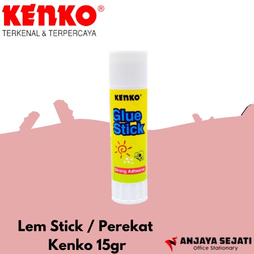 

Lem Stick Kenko 15gr | Lem Perekat | Lem Kertas | Perpack