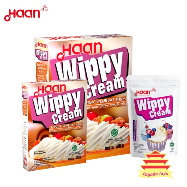 

Haan wippy cream whipped cream 200Gr