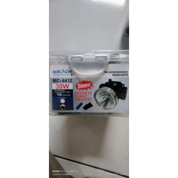 senter kepala led 30watt mikachi sistem dimer