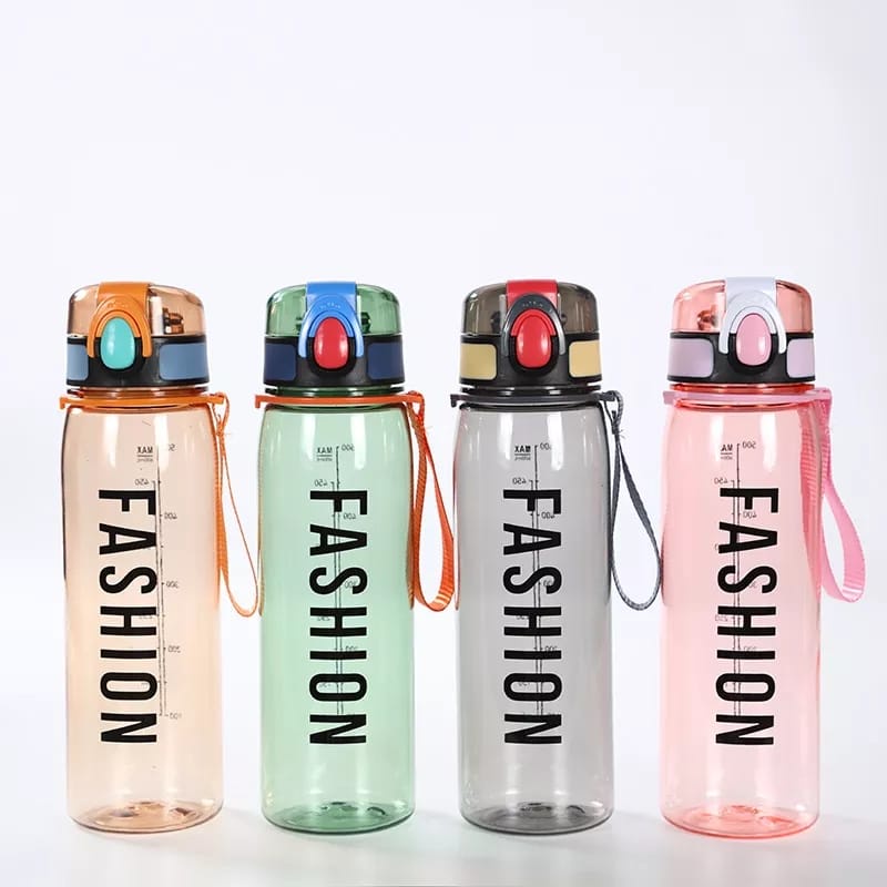 BOTOL MINUM SPORT/BOTOL OLAH RAGA BOTOL AIR MINUM FASHION CLIP SPORT 600 ML 7918 SELIYA BPA FREE