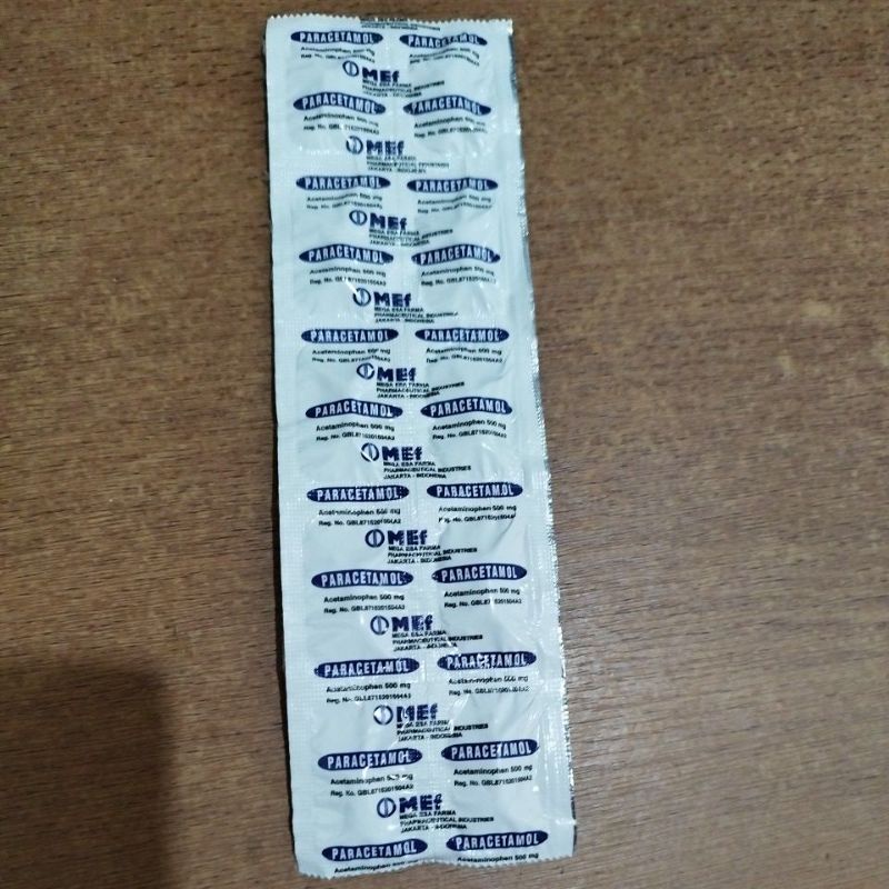 paracetamol mef